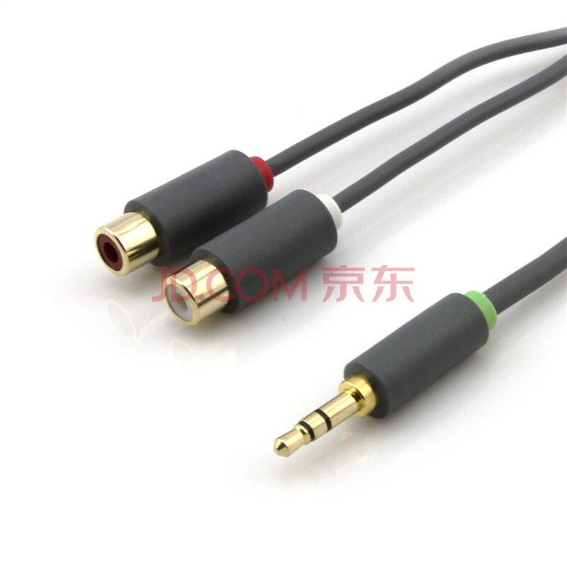 CE-LINK 2087 DC3.5mm公對(duì)2RCA母立體聲音頻線 數(shù)字時(shí)代的經(jīng)典橋梁